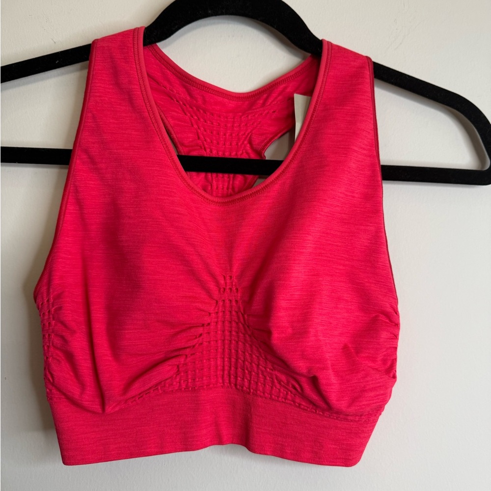 Sweaty Betty Stamina Sports Bra Size Medium Orange Red - Picture 16 of 16